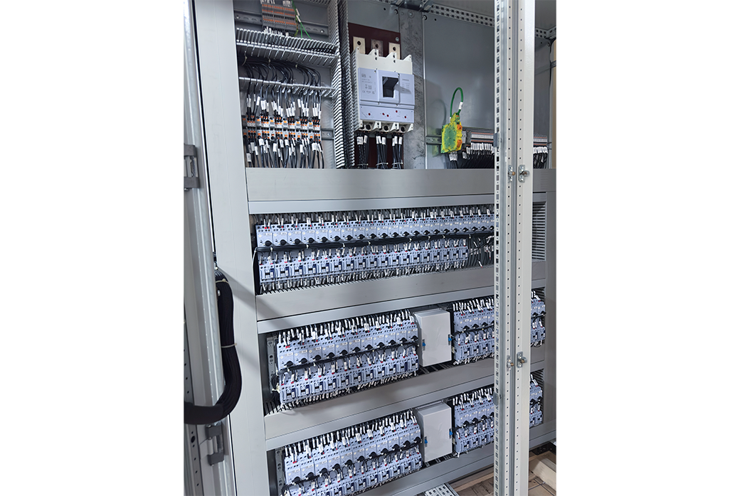 Tablero contactores industrial café para 65 motores