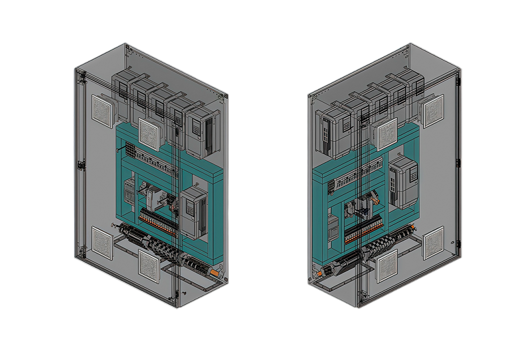 Motor Control system for Tencate 6-port jet machine